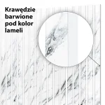 Lamele dekoracyjne Biały marmur – Delikatne szare żyłkowanie - obrazek 9