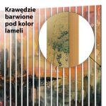 Lamele dekoracyjne Futurystyczna metropolia – Surrealistyczny zachód słońca - obrazek 4