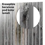 Lamele dekoracyjne Drewniane deski - szara faktura - obrazek 6
