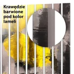 Lamele dekoracyjne Złota flora – Kobiecy profil - obrazek 4