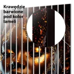 Lamele dekoracyjne Złocisty portret kobiety - obrazek 4
