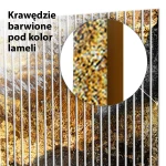 Lamele dekoracyjne Złote przetarcia na surowym betonie - obrazek 6