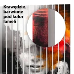 Lamele dekoracyjne Kobiecy wizerunek z jasnymi akcentami - obrazek 5