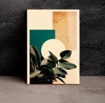 Szklany obraz Minimalistyczna roślina - obrazek 5