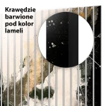 Lamele dekoracyjne Złociste oblicze kobiety - obrazek 4