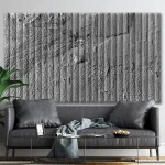 Lamele szklane Beton grafitowy 3D - obrazek 4