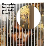 Lamele dekoracyjne Afrykanka w koronie - obrazek 4