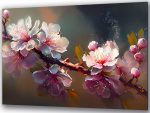 Szklany obraz Sakura Kwiat wiśni