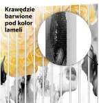 Lamele dekoracyjne Złota flora – Kobiecy profil - obrazek 8
