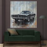 Lamele dekoracyjne Klasyczny Muscle Car - obrazek 3