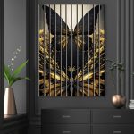 Lamele dekoracyjne Złoty motyl - obrazek 3