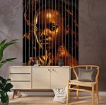 Lamele dekoracyjne Kobieta w świetle refleksów - obrazek 3