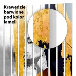 Lamele dekoracyjne Złota flora – Kobiecy profil - obrazek 5