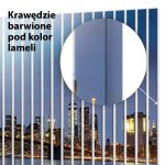 Lamele dekoracyjne Futurystyczna metropolia – Surrealistyczny zachód słońca - obrazek 6