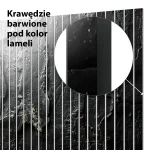 Lamele dekoracyjne Czarna struktura z motywem betonu - obrazek 5