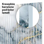 Lamele dekoracyjne Biały marmur – Delikatne szare żyłkowanie - obrazek 6