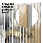 Lamele dekoracyjne Złoty kontrast światła - obrazek 7
