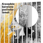 Lamele dekoracyjne Złota flora – Kobiecy profil - obrazek 6