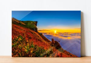 Szklany obraz Chmury Natura Góry nad chmurami - obrazek 3