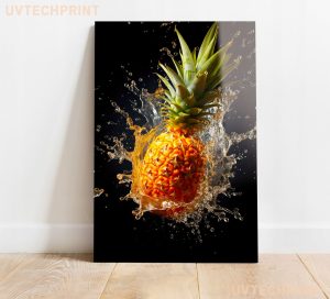 Szklany obraz Owoce Ananas Do kuchni - obrazek 2