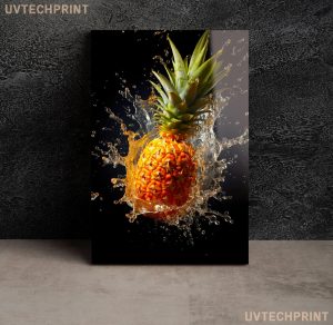 Szklany obraz Owoce Ananas Do kuchni - obrazek 3