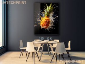 Szklany obraz Owoce Ananas Do kuchni - obrazek 5