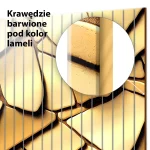 Lamele szklane premium Złota Mozaika - obrazek 5