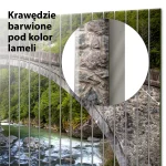 Szklane lamele Kamienny most nad rzeką - obrazek 5