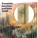 Lamele szklane Futurystyczne miasto i księżyc - obrazek 5