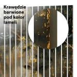 Lamele dekoracyjne Złote Spojrzenie – Nowoczesny Portret - obrazek 6