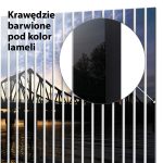 Lamele dekoracyjne Futurystyczna metropolia – Surrealistyczny zachód słońca - obrazek 8