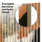 Lamele dekoracyjne Portret w rdzawej tonacji - obrazek 7
