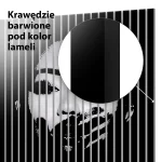 Lamele dekoracyjne Zasłonięta twarz - obrazek 5