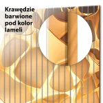 Szklane lamele Złoty wzór komórkowy - obrazek 5