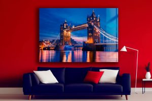Szklany obraz Tower Bridge Londyn Tamiza Miasto - obrazek 6