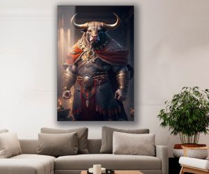 Szklany obraz Rok Byka Byk Chiński Horoskop - obrazek 4