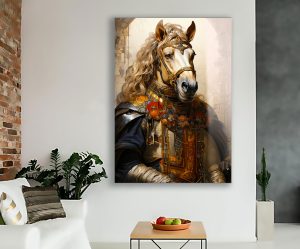 Szklany obraz Koń Rok Konia Chiński Horoskop - obrazek 4