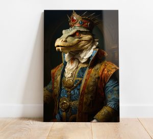 Szklany obraz Wąż Rok Węża Chiński Horoskop - obrazek 2