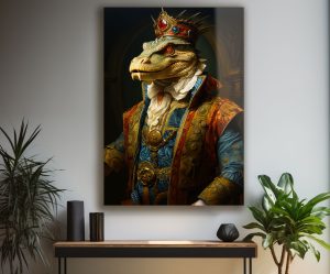 Szklany obraz Wąż Rok Węża Chiński Horoskop - obrazek 4