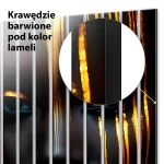 Lamele dekoracyjne Złota maska Hipnotyzujące spojrzenie - obrazek 5