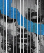 Lamele dekoracyjne Kobieta w kolorze chłodu - obrazek 4