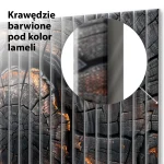 Lamele szklane Spalone Słoje – Surowa Głębia - obrazek 5