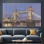 Lamele dekoracyjne Tower Bridge nocą - obrazek 2